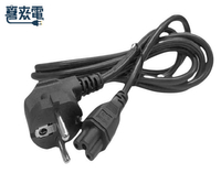 歐規電源線 插座米老鼠頭