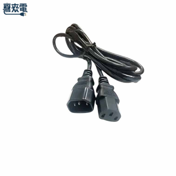 美規電源線 C13插座轉C14插頭 1.8M 10A電源線 