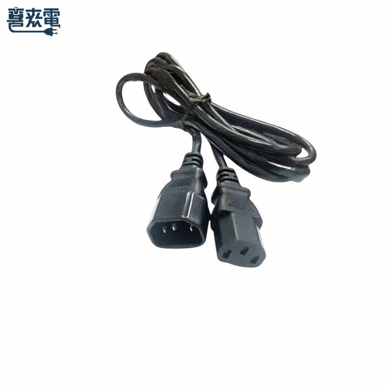 美規電源線 C13插座轉C14插頭 1.8M 10A電源線 