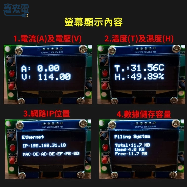 智能監控型排插 遠端監控電流、電壓、溫度